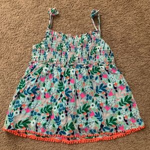 Boden spaghetti strap tunic shirt; size youth 9-10